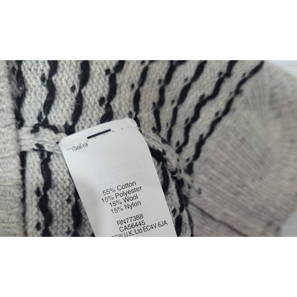 Madewell Multi Pattern Wool Blend Pullover Sweate… - image 4